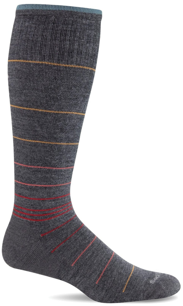 Men's Circulator 15-20mmHg Compression Socks | Charcoal 2