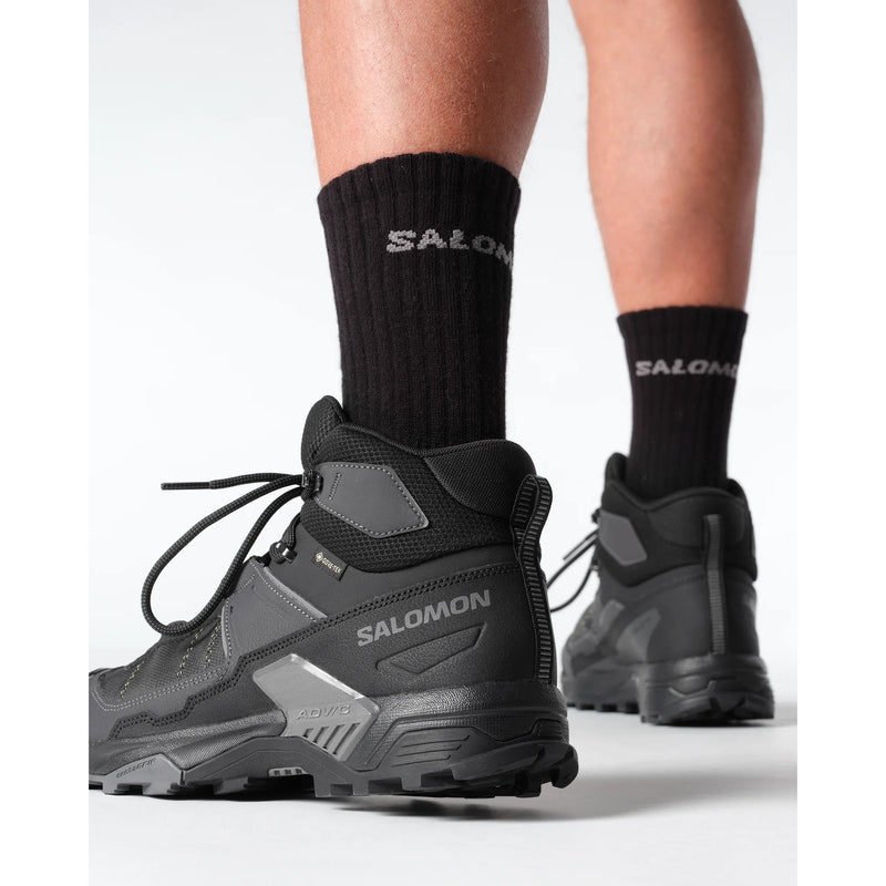 Men's X Ultra 5 Mid Wide GTX | Black/Asphalt/Castlerock