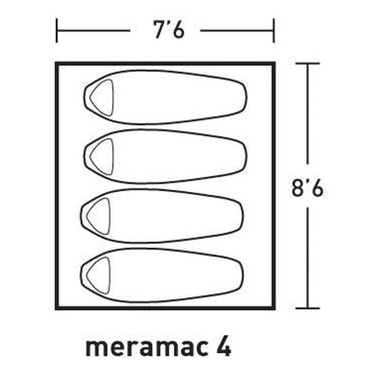 Alps Mountaineering Meramac 4 Person Tent