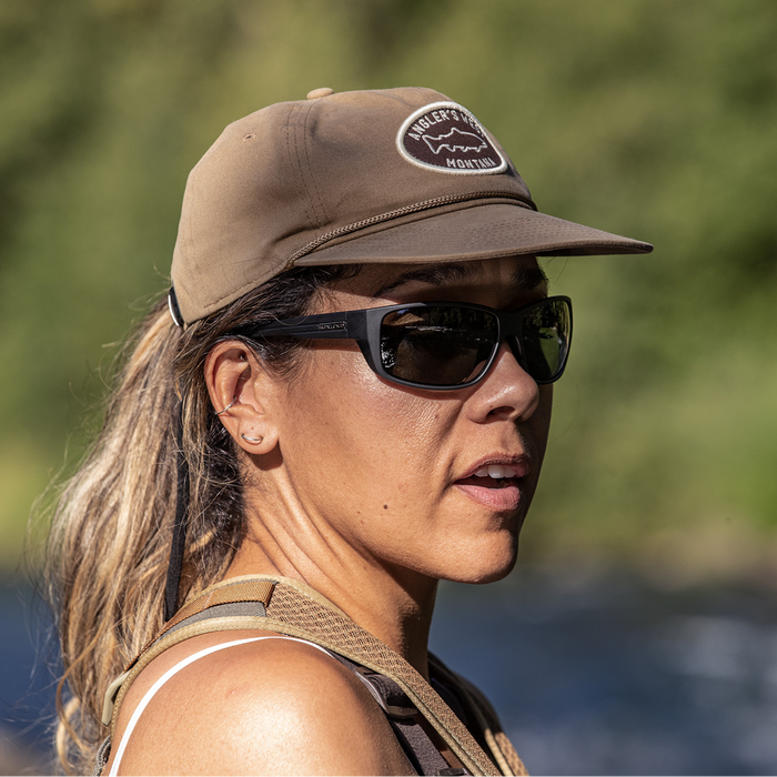 Milestone Sunglasses | Matte Black with Polarized Gray Lenses