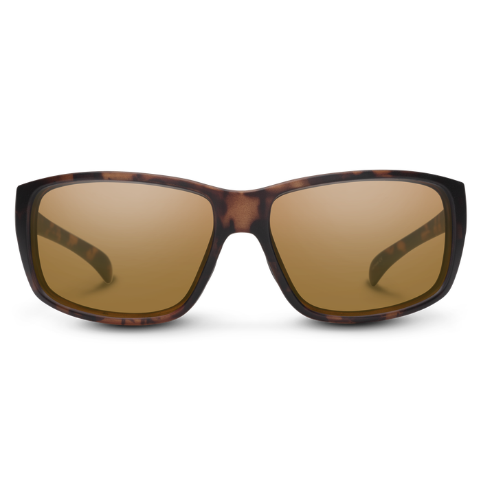Milestone Sunglasses | Matte Tortoise with Polarized Brown Lenses