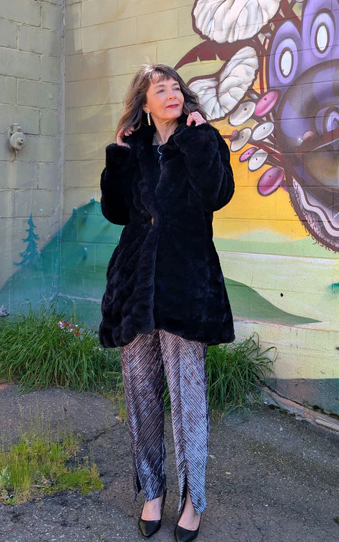 Women's Royal Opulence Cardi Coat | Onyx