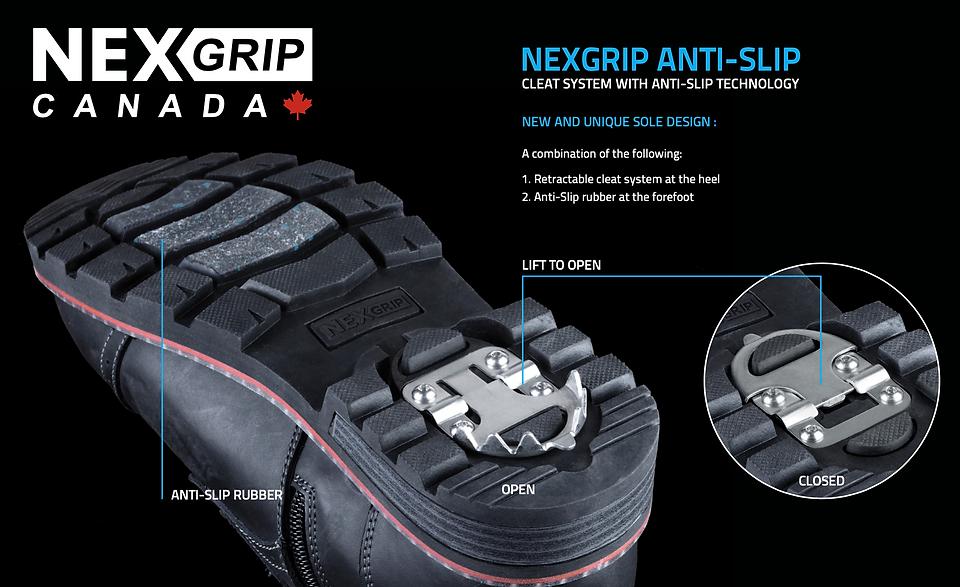 NexGrip Mens Ice Gabe Boots