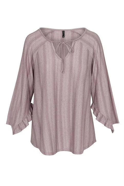 Women's 3/4 Sleeve V-Neck Blouse | Quail