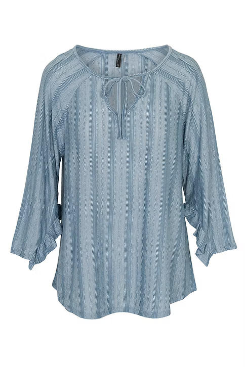 Women's 3/4 Sleeve V-Neck Blouse | Windward
