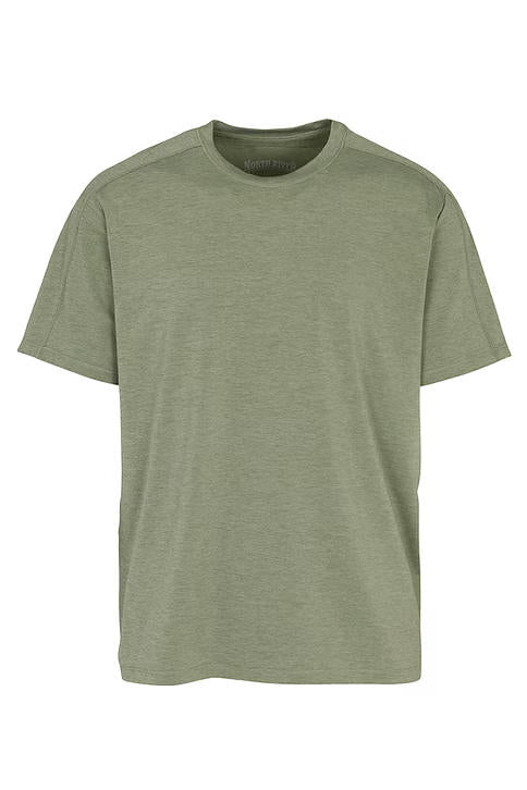 Men's Moisture Wicking Performance Short Sleeve Crew Tee