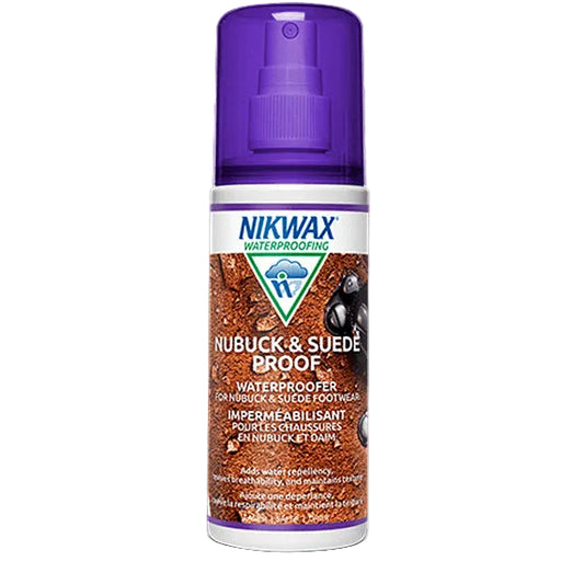 Nubuck & Suede 125ml bottle, waterproofer designed to maintain texture and breathability of nubuck and suede footwear. 