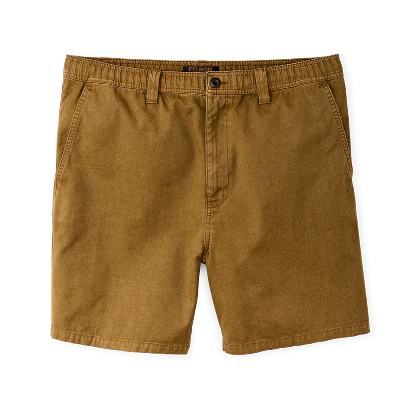 Men's Oakville Canvas Shorts | Bronze Brown