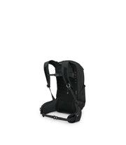 Black Osprey Talon 22 backpack on a white background