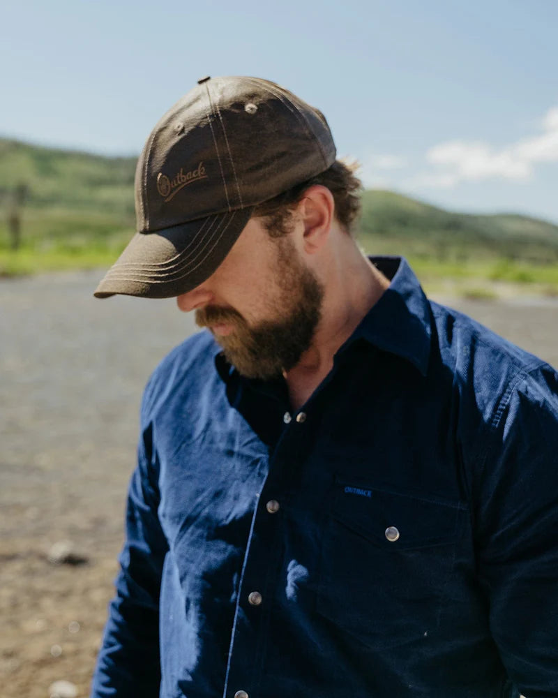 Leather Slugger Cap | Brown