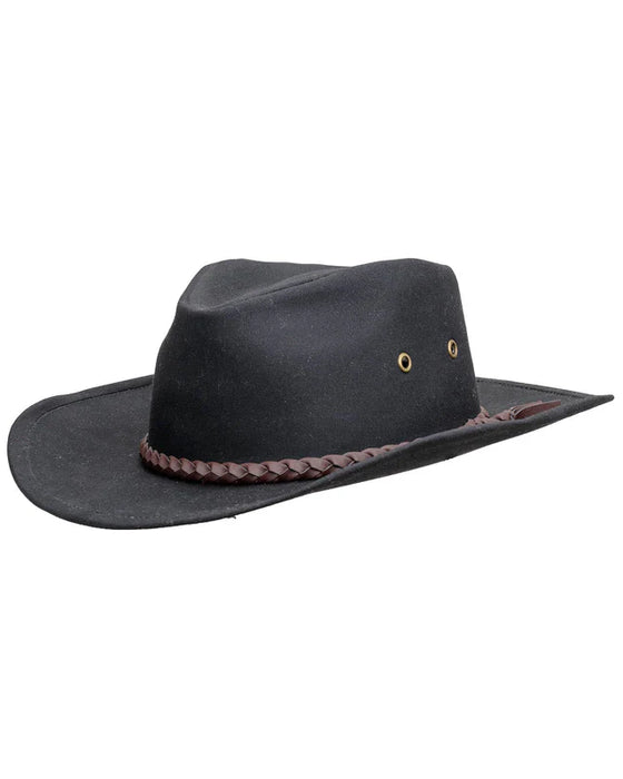 Outback Trading Company Grizzly Oilskin Hat