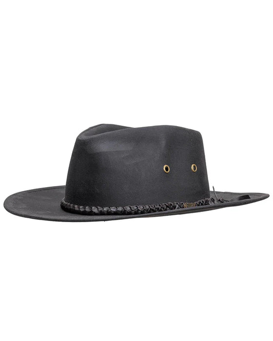 Outback Trading Company Grizzly Oilskin Hat