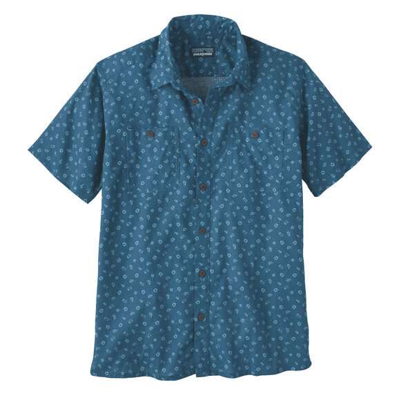 Patagonia Mens Back Step Shirt | HEXWAVYBLUE