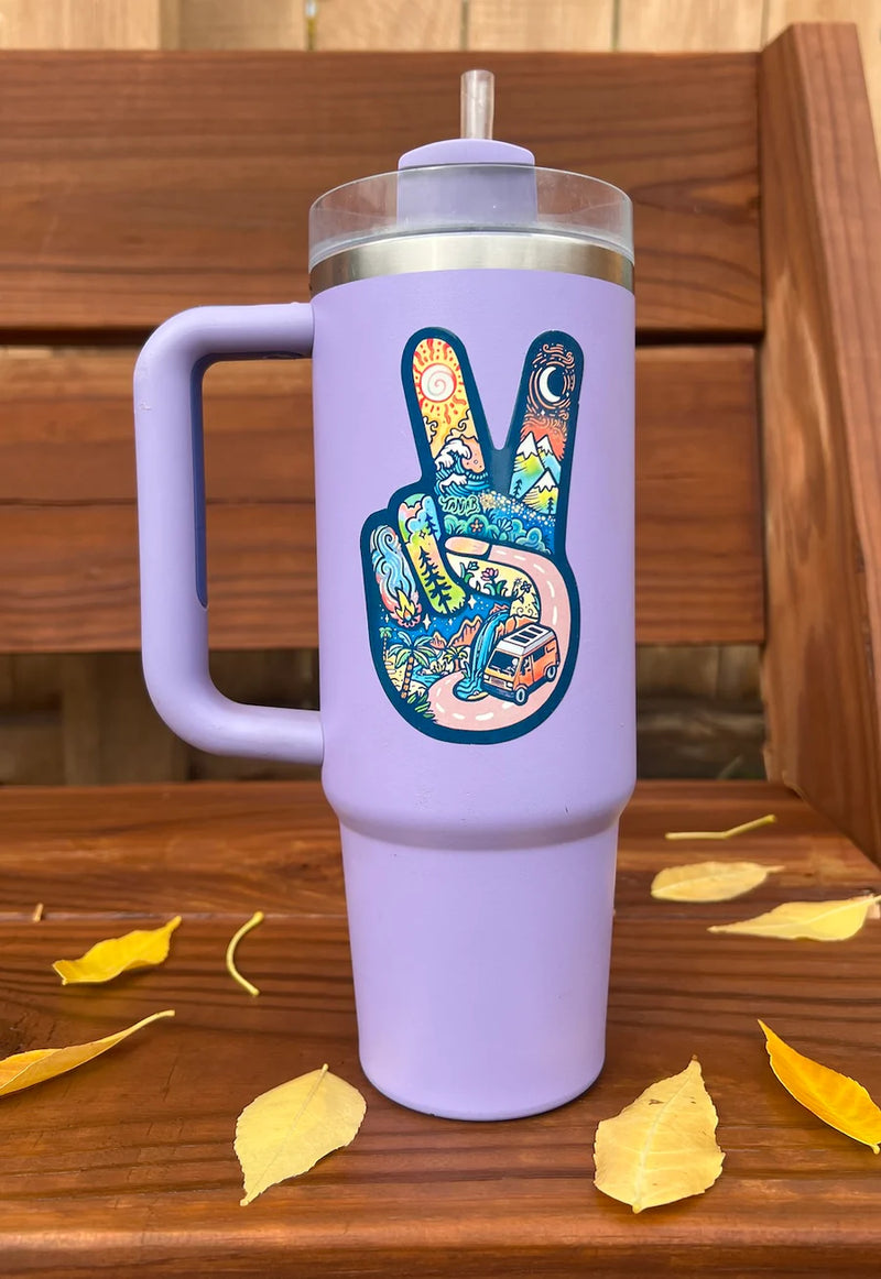 Peace Hand Sticker