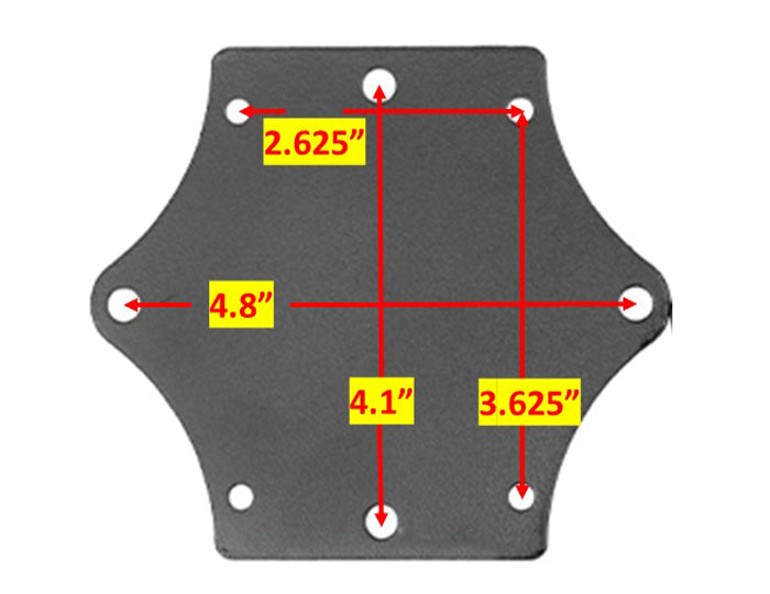 T-Slot Mounting Kit for Aero Style Roof Racks & Truck Rack Systems (MPG107, MPG207)