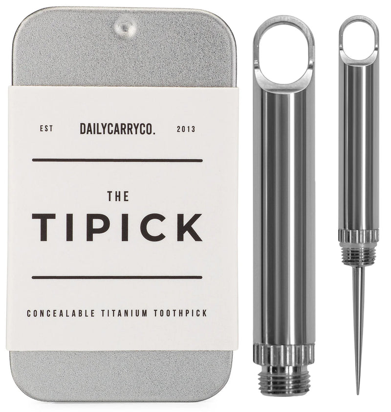TI Pick Titanium Toothpick | Gold
