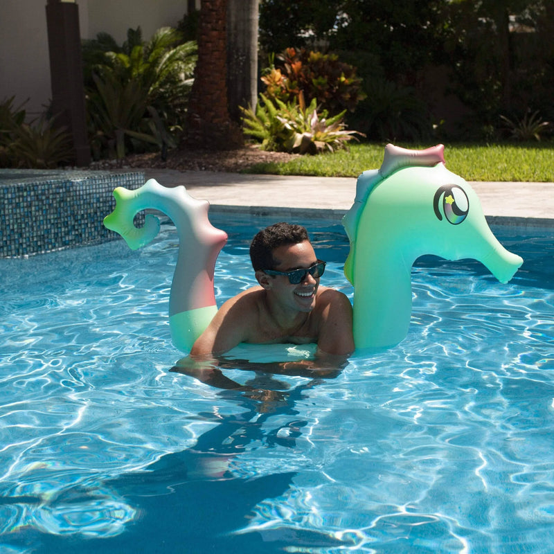 Seahorse Inflatable Ride-On Pool Noodle