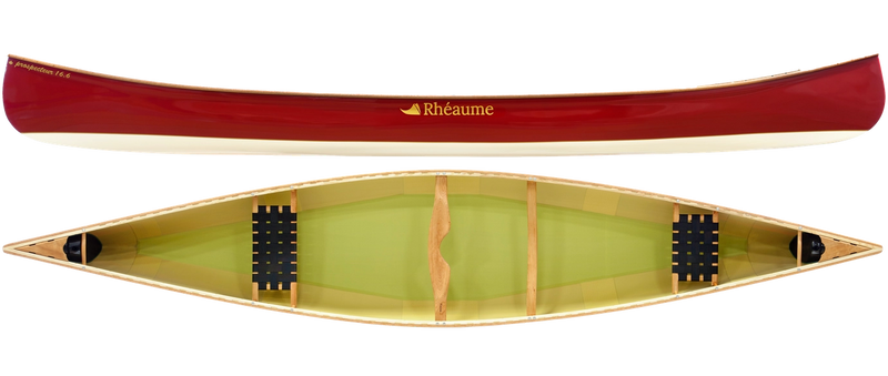 Rheaume Prospector 15' W/ Composite Gunwales and Skid Plates 38-40lbs | Green