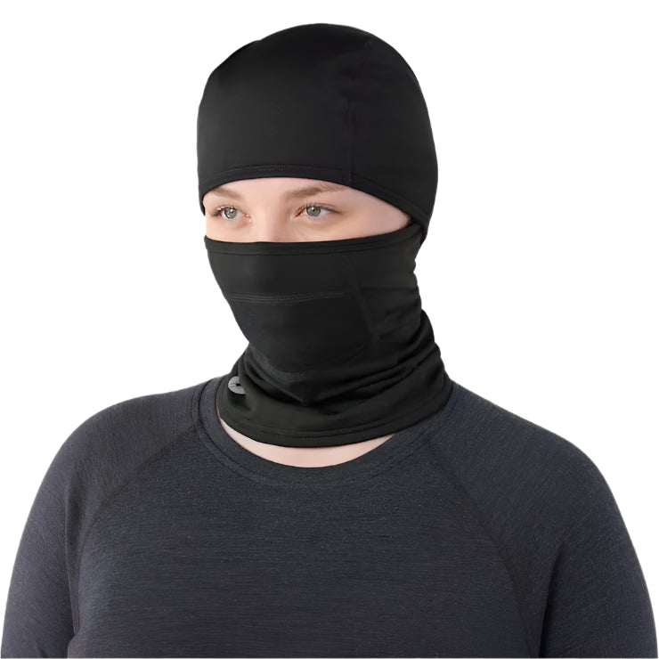 Active Fleece Hinged Balaclava | Black