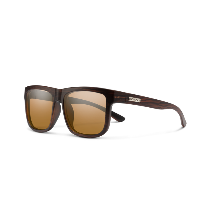 Quiver Sunglasses | Matte Burnished Brown with Polarized Brown Lenses