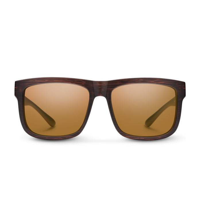 Quiver Sunglasses | Matte Burnished Brown with Polarized Brown Lenses