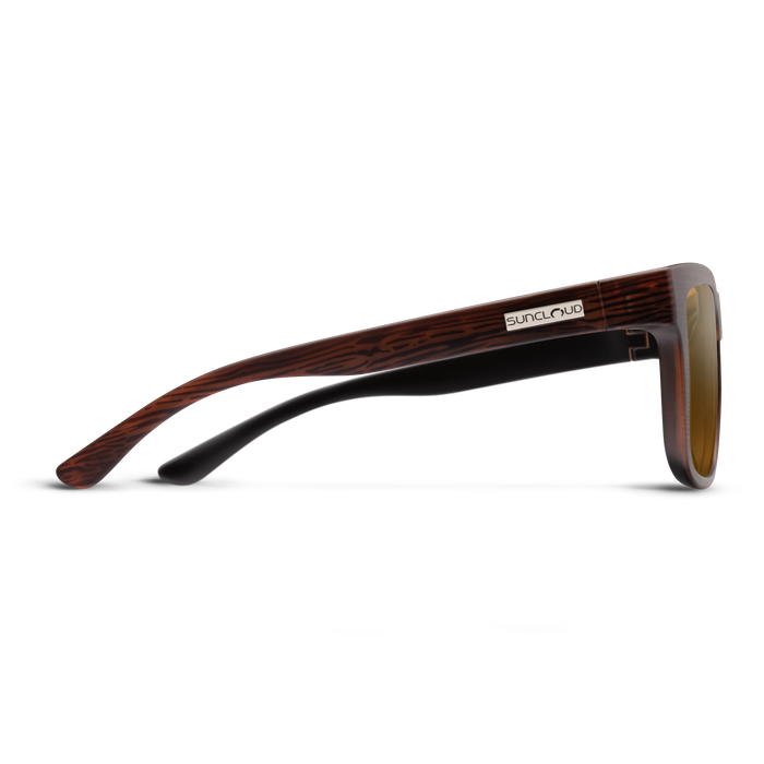 Quiver Sunglasses | Matte Burnished Brown with Polarized Brown Lenses
