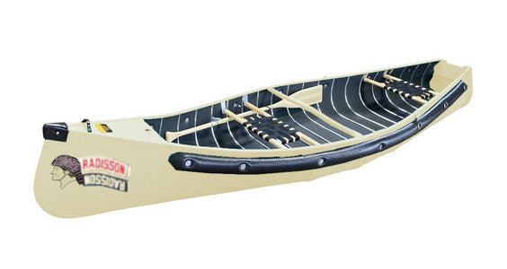 Radisson Canoe Rudder Radisson 14ft Square Stern Canoe with Web Seats — Kenco Outfitters