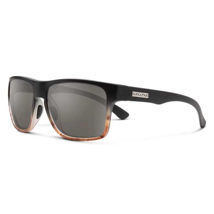 Rambler Sunglasses | Black Tortoise Fade with Polarized Gray Lenses