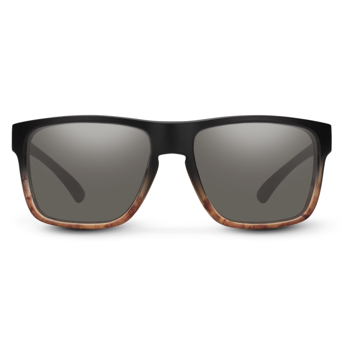 Rambler Sunglasses | Black Tortoise Fade with Polarized Gray Lenses