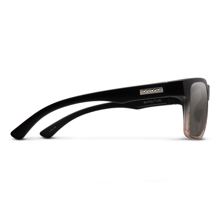 Rambler Sunglasses | Black Tortoise Fade with Polarized Gray Lenses