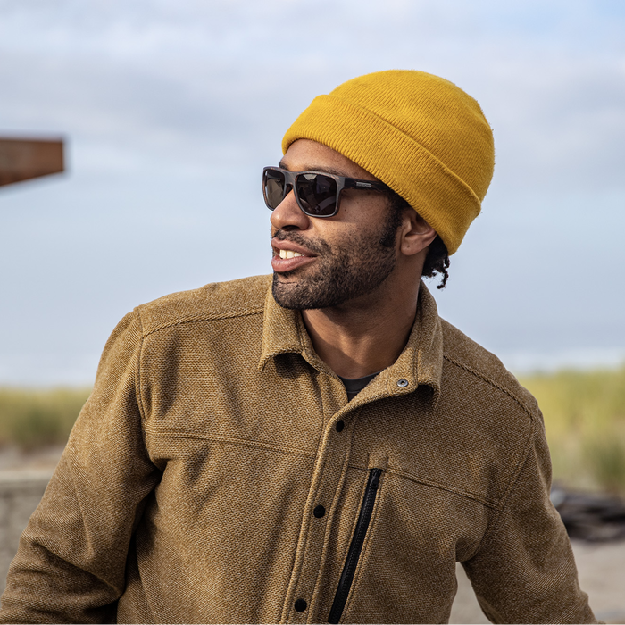 Rambler Sunglasses | Blackened Tortoise with Polarized Brown Lenses