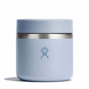 Light blue Hydro Flask food jar against a white background. 