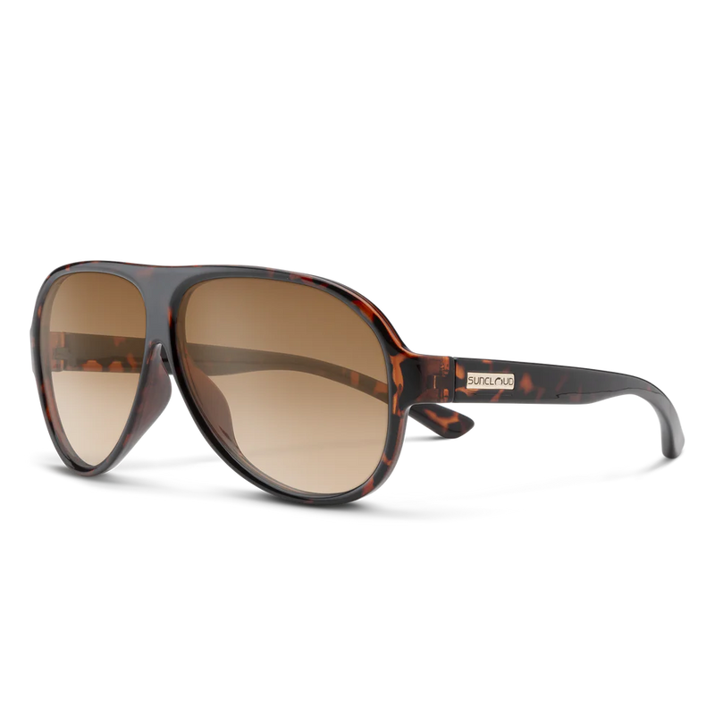 Rooney Sunglasses | Tortoise with Polarized Brown Gradient Lenses