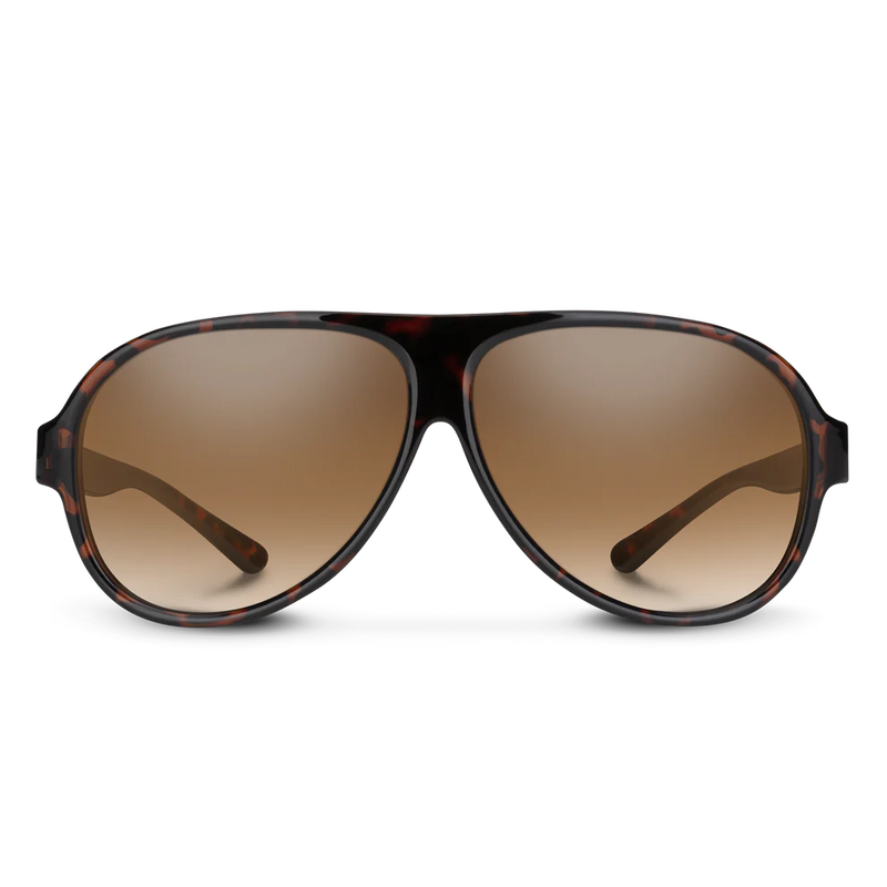 Rooney Sunglasses | Tortoise with Polarized Brown Gradient Lenses