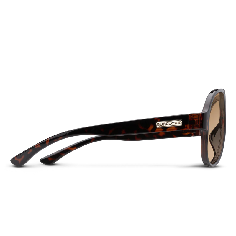 Rooney Sunglasses | Tortoise with Polarized Brown Gradient Lenses