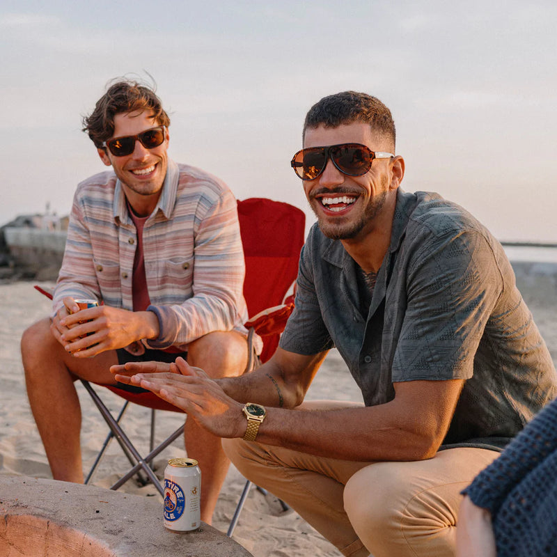 Rooney Sunglasses | Tortoise with Polarized Brown Gradient Lenses