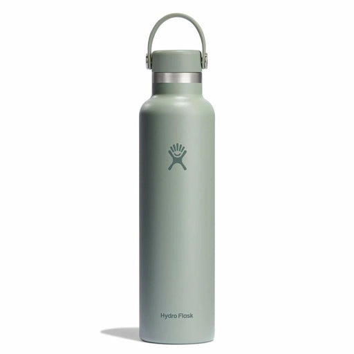Sage green Hydro Flask water bottle on a white background