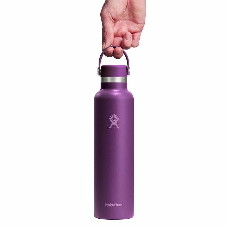 24 oz Standard Mouth Bottle with Flex Cap | Beachplum Purple