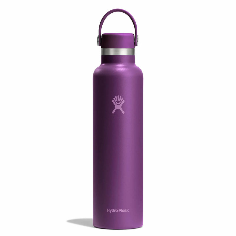 24 oz Standard Mouth Bottle with Flex Cap | Beachplum Purple