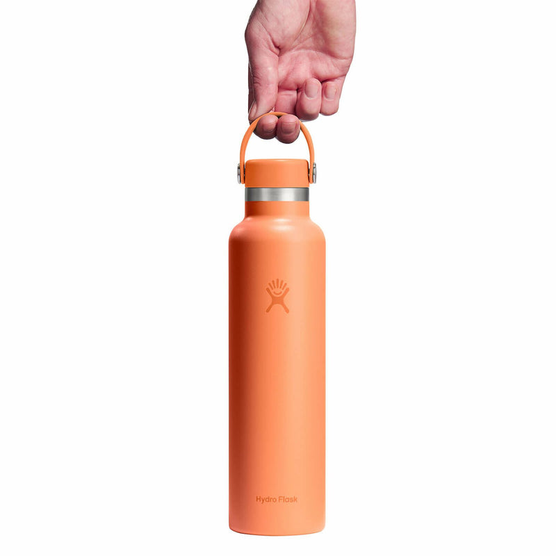 24 oz Standard Mouth Bottle with Flex Cap | Nectar Orange