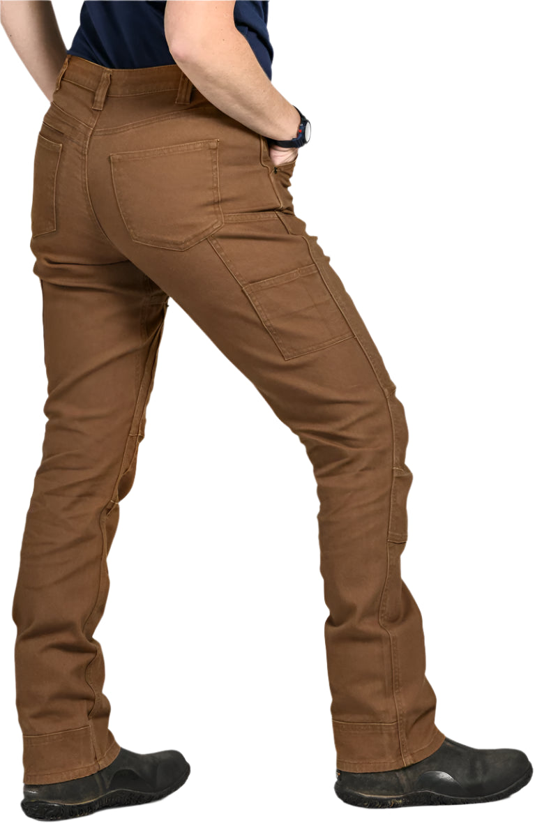 Women's Britt Canvas Utility Pant | Saddle