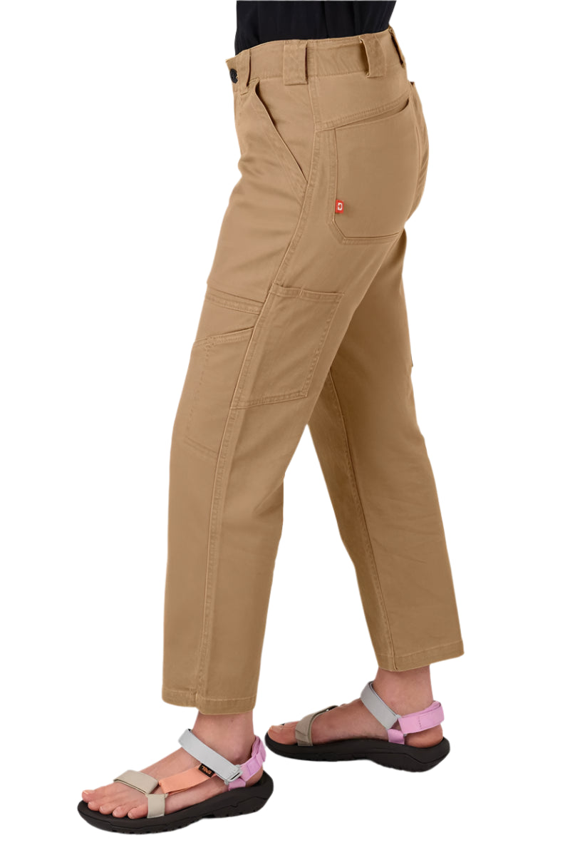 Women's Range Crop Pant | Sawdust Brown