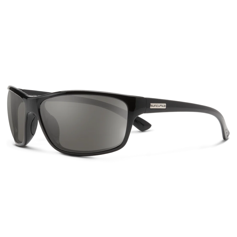 Sentry Sunglasses | Black with Polarized Grey Lenses