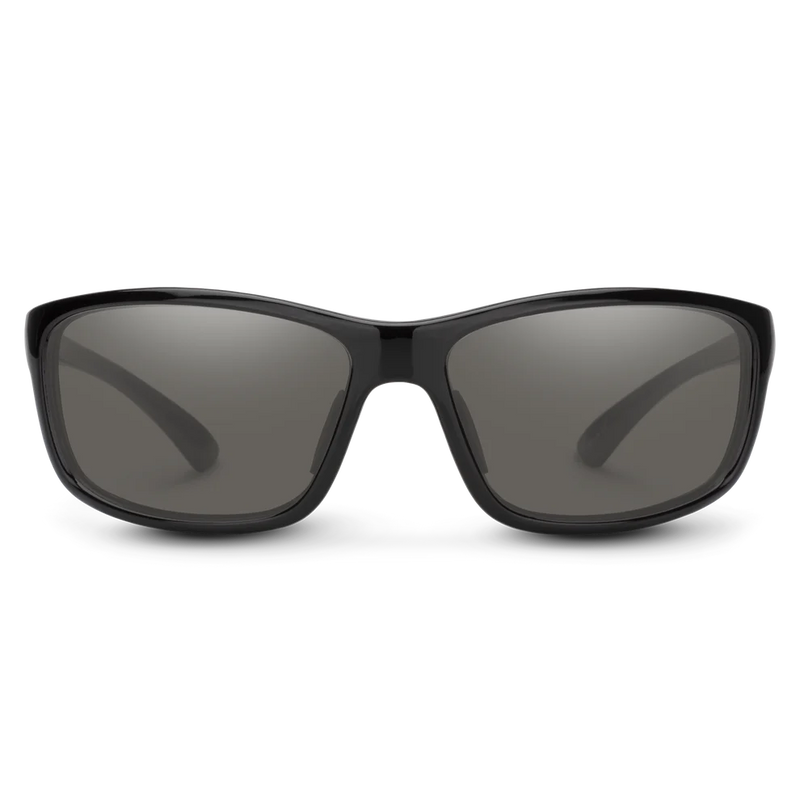 Sentry Sunglasses | Black with Polarized Grey Lenses