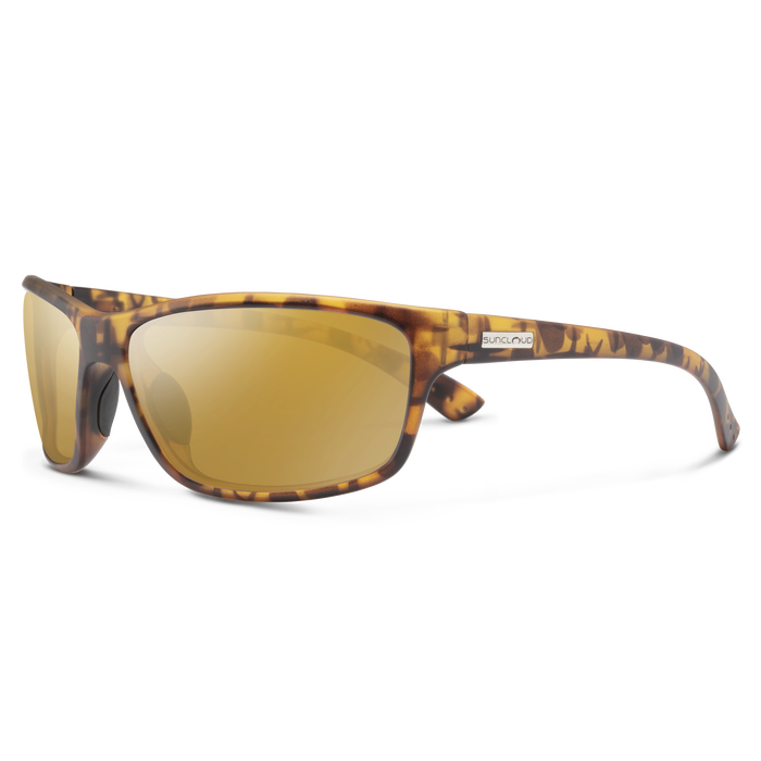 Sentry Sunglasses | Matte Tortoise with Polarized Sienna Mirror Lenses