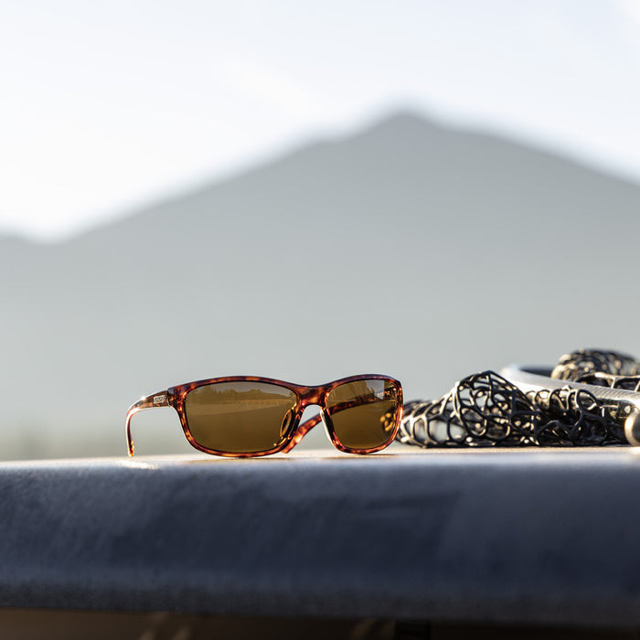 Sentry Sunglasses | Tortoise with Polarized Brown Lenses