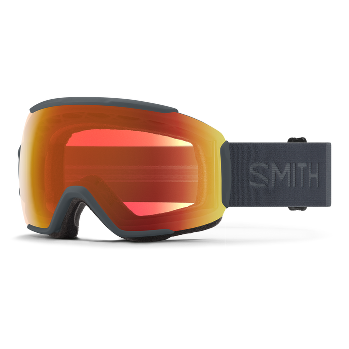 Sequence OTG Snow Goggles | Slate ChromaPop Everyday Red Mirror Lens