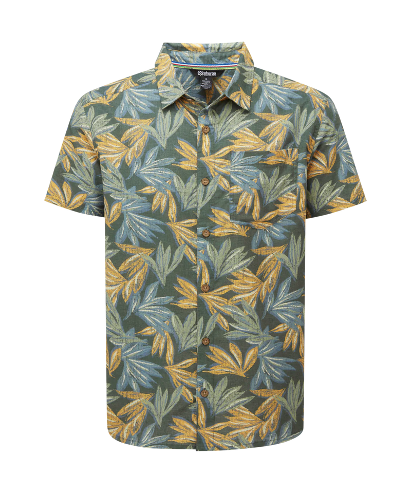 Men's Short Sleeve Havai Shirt | Dark Thyme