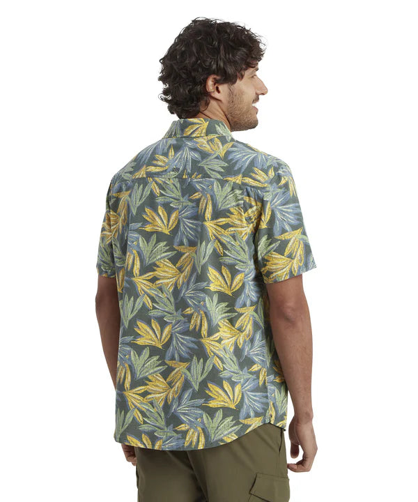 Men's Short Sleeve Havai Shirt | Dark Thyme