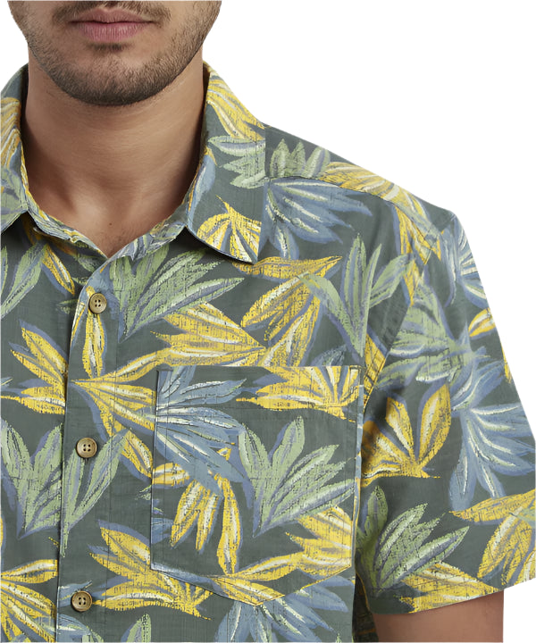 Men's Short Sleeve Havai Shirt | Dark Thyme
